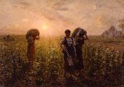 Jules Breton The End of the Working Day France oil painting artist